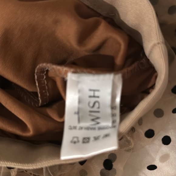 Mesh Tulle Polka Dot Skirt - Picture 2 of 4